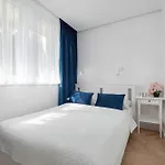 Apartment Blue And White In With Furnished Balcony By Renters