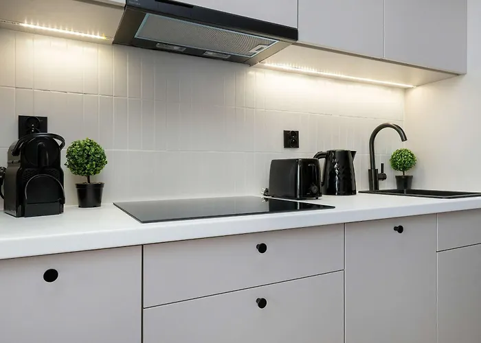 Blue And White In With Furnished Balcony By Renters